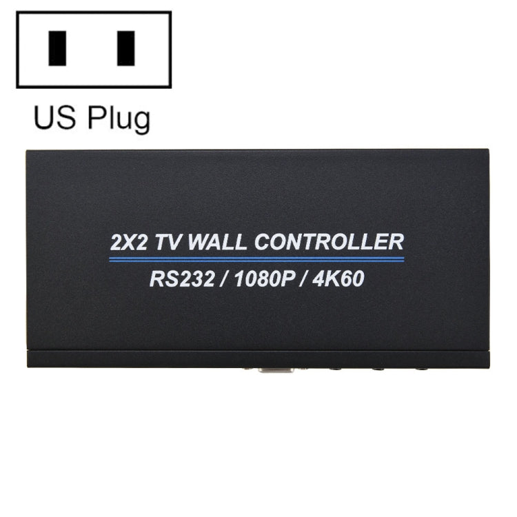 Controller da parete BT100 4K 60Hz 1080P 2 x 2 TV, US Plug, EU Plug, UK Plug, AU Plug Controller da parete BT100 4K 60Hz 1080P 2 x 2 TV, US Plug, EU Plug, UK Plug, AU Plug